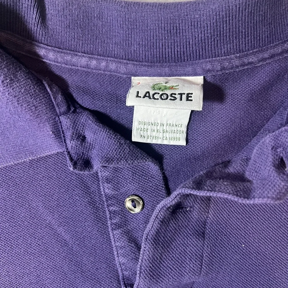 Lacoste Polo Shirt Mens Large Classic Croc Short Sleeve Casual Golf Tennis Top - Picture 2 of 6